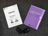 メンテナンスノート(保証書)・各種取り扱い説明書を完備しており安心です。