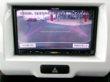 安心のバックモニター付き!これなら駐車もラクラクですね♪