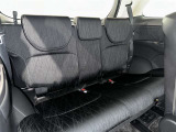 3列目シートもひろびろとしたスペースを確保しています。大人数でのお出かけもばっちりです!