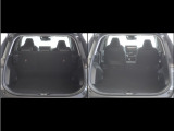 シートアレンジにより、用途に応じてラゲージスペースを自在に拡張。人も荷物も柔軟に対応できる、使い勝手の良い荷室空間です。
