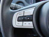 【ステアリングスイッチ】運転中、前方から目線をそらすことなく、オーディオ等の操作が可能な便利機能!安心&快適なドライブを演出してくれます♪