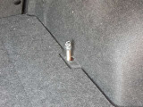 リアアクスル 車高調アジャスター トランク内