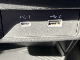 USBソケットはAとCを装備、