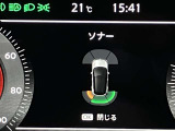 障害物を感知し知らせてくれるので安心です♪