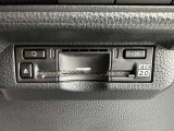 ETC車載器付きです。高速道路の料金所もスムーズに通過できます。