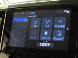 オーディオソース選択画面です。Bluetoothオーディオをご利用いただけます。