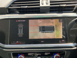 サラウンドビューカメラ装備 車両の4つのカメラから得た映像を合成し、上空から眺めているような映像をモニターに映し出します。車両周辺の歩行者や障害物などの発見に役立ちます。