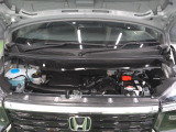 自慢のエンジンはパワードbyHONDAです。精度とバランスにこだわって、低回転からスムースなパワーを発揮します。