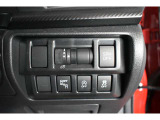 各種スイッチ。運転席から操作設定可能です。