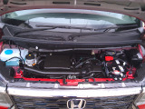 自慢のエンジンはパワードbyHONDAです。精度とバランスにこだわって、低回転からスムースなパワーを発揮します。