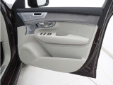 運転席ドアの全景です。キャビンを彩るすべてのものに、機能を形にした美しさが備わっています。