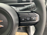 運転者に優しいスイッチ類の配置です。