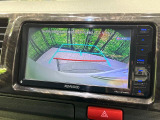 【バックカメラ】駐車時に後方がリアルタイム映像で確認できます。大型商業施設や立体駐車場での駐車時や、夜間のバック時に大活躍!運転スキルに関わらず、今や必須となった装備のひとつです!