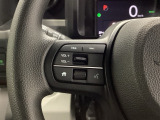 ステアリング左手側にオーディオ関連のコントロールスイッチを配置しています。操作時は視線を逸らすことなく運転に集中できます。