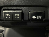 災害などによる非常時に電力が必要な時、車両の走行機能を停止した状態で、AC100Vで消費電力の合計が1500W以下の電気製品が使用可能です。