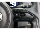 走りたいスピードでセットすれば一定速度で走行が出来るクルーズコントロール付き!高速道路でのドライブが快適になりますね♪
