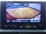 ◆【リアカメラ】が装着されています。リバースに入れるだけで映ります。後方の安全確認や、狭い駐車場での車庫入れ、雨の日や夜間など視界の悪い時に便利です。安全にバックする為には欠かせない装備です。
