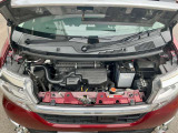 車の心臓、エンジンルームです!快適にお乗りいただけるよう、しっかりと整備してお渡しさせていただきます!!