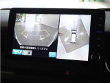 ◆フロントブラインドビュー◆車両前方に搭載したカメラで表示!発進時の安全確認にとても役立ちます。
