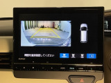リヤカメラ表示時では視点を変更することもできます。