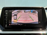 バックカメラの映像イメージとなります。