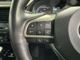 ステアリングスイッチ装備!運転しながら手元でオーディオの操作などができます。