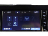 Bluetooth音楽やCD/DVD再生等多彩なオーディオソースをご利用できます。