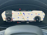 バーチャルコックピットナビ装備 MMIナビゲーション搭載 地図データ最新版にアップデート後ご納車させていただきますのでご安心くださいませ。