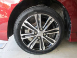純正15インチアルミホイール(165/55R15)。タイヤは新品タイヤへ交換済み!