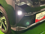 LEDフォグランプ LEDの明るい光が霧の発生や悪天候時に視界確保をサポートします!