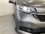 【LEDヘッドライト】ディスチャージヘッドライト(HID)と同等の明るさで、夜道や雨天走行が明るく視界良好!!