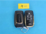 キーを取り出さずにドアを施錠&解錠。車の始動も可能です。