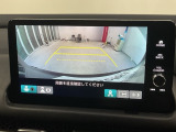 リアカメラ付で、後方をナビ画面で確認。車庫入れも安心です。もちろん、バックギアと連動しています。