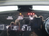 寒い日はポカポカと温かい運転席&助手席のシートヒータ。