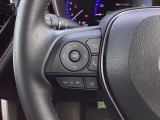ステアリングにハンズフリー通話スイッチを装備。運転中でも手を離さずに通話操作ができるため、家族との連絡や急な電話にも安心して対応できます。