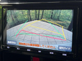 【バックカメラ】駐車時に後方がリアルタイム映像で確認できます。大型商業施設や立体駐車場での駐車時や、夜間のバック時に大活躍!運転スキルに関わらず、今や必須となった装備のひとつです!