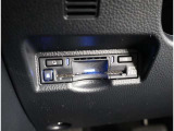 ETC車載器付きです。高速道路の料金所もスムーズに通過できます。