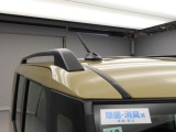 標準でルーフレール付き。荷物用キャリアやラックを取り付けるベースになり、アウトドア用品や荷物を載せる際に便利です。