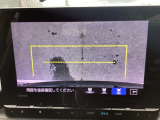 カラービジョンとガイド線で見やすい視点切替式のバックモニター。