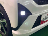 悪天候時に視界確保するLEDフォグランプが標準装備 !(^^)!