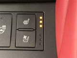 シートヒーターで寒い日も快適な運転を。シートベンチレーションで暑い日にも、短時間で涼しく。