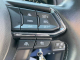 レーダークルーズコントロール!追従式のクルコンです!高速道路走行時アクセル操作なく設定の速度をキープ前に車がいればその車に合わせて速度調整してくれます!