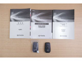取扱説明書、メンテナンスノート完備。スマートキーは2個となります♪