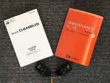メンテナンスノート(保証書)・各種取り扱い説明書を完備しており安心です。