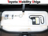 もしもの時に便利なタイヤパンク修理キット装着車です。