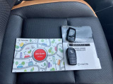 メンテナンスノート付きです。過去の整備記録を確認したり、お車の状況にあった整備をすることに役立ちます。