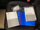 取扱説明書やメンテナンスノートも揃っています。