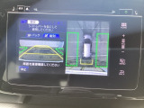 パーキングアシスト機能を搭載。ケース毎にアシストしてくれます