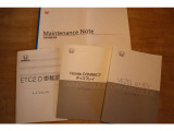 【付属品】メンテナンスノート、オーナーズガイド、スペアキー、その他説明書付属してます!