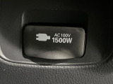 【1500Wアクセサリーコンセント】消費電力1500Wまでの家電が使えます。キャンプやスポーツ・アウトドアでのアクティビティはもちろん、災害・停電の際に大活躍♪